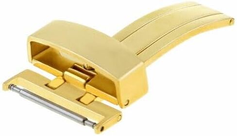 Ewatchparts 14-24mm Single Fold Deployment Clasp Watch Buckle Stainless Steel in Saudi Arabia