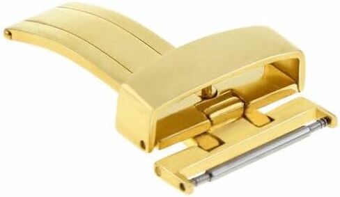 Ewatchparts 14-24mm Single Fold Deployment Clasp Watch Buckle Stainless Steel in Saudi Arabia