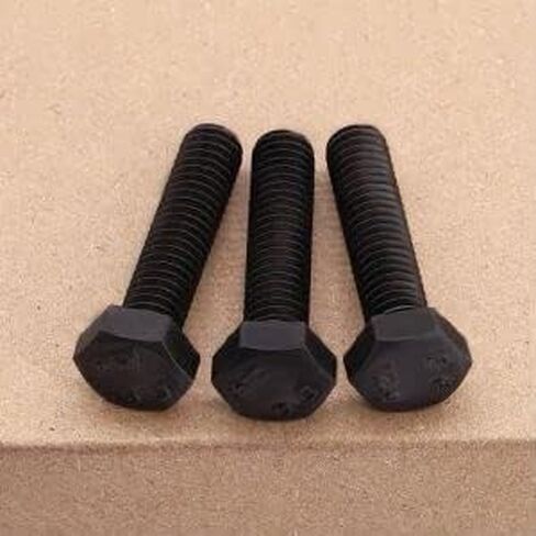 M8-1.25 × 65 مم (12 PCS) الترباس رأس سداسي أسود ، الصف 12.9 سبيكة الصلب in Saudi Arabia