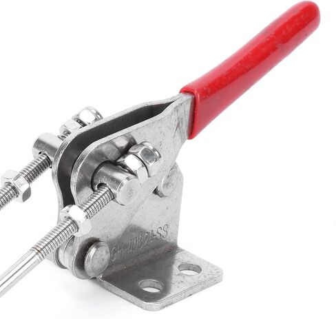 Toggle Latch Catch Stainless Steel Toggle Clamp Lock Hasp Fast Clamping Secure Positioning for Woodworking Home Improvement Electronic Equipment Installation in Saudi Arabia