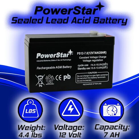 2pk 12V 7AH Battery replacement for RAZOR Scooter ES300 E200 E300 Bella Betty Daisy Vapor in Saudi Arabia