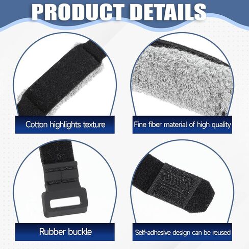 Guitar String Mute Damper Cotton Bass Guitar Fret Mute Fingerboard Mute Tape Adjustable Guitar String Dampener Bass Guitar Accessories 4 Pcs in Saudi Arabia