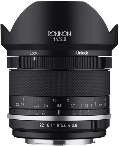 Rokinon Series II 14mm F2.8 Weather Sealed Ultra Wide Angle Lens for Sony E (SE14-E) in Saudi Arabia