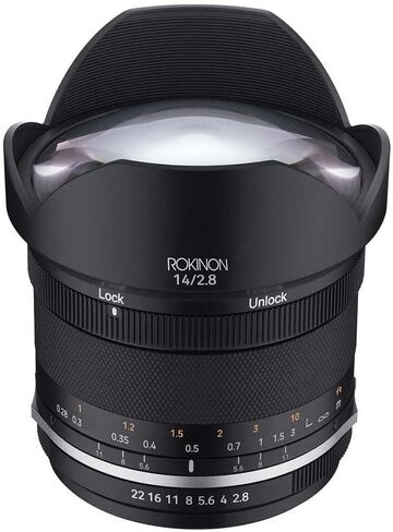 Rokinon Series II 14mm F2.8 Weather Sealed Ultra Wide Angle Lens for Sony E (SE14-E) in Saudi Arabia