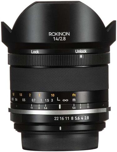 Rokinon Series II 14mm F2.8 Weather Sealed Ultra Wide Angle Lens for Sony E (SE14-E) in Saudi Arabia