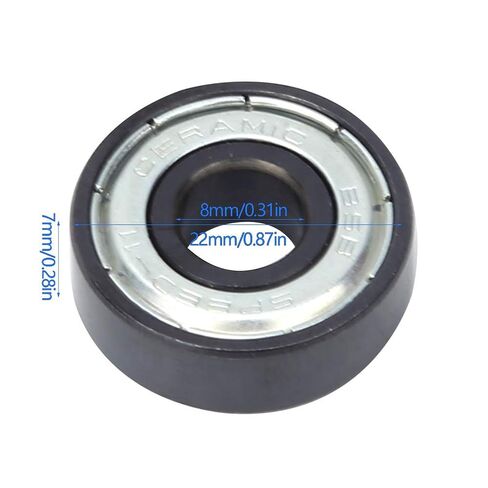 16pcs Ceramic BSB SPEED-11 High Speed Ball Bearing with Iron Box for Roller Skates in Saudi Arabia