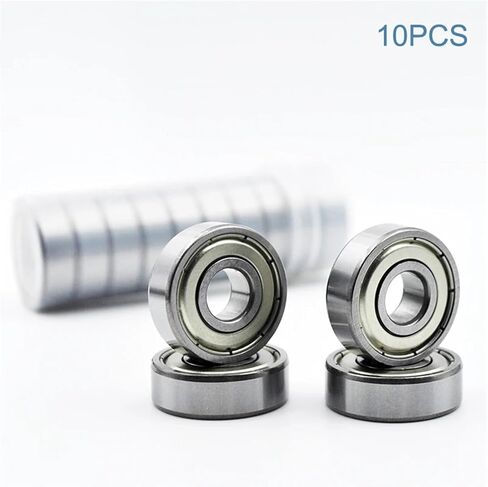 10pcs ABEC 5 606 607 608 609 625 626 627 628 ZZ 2Z Bearings Bore 5mm 6mm 7mm 8mm 9mm Roller Wheel Lubricated Sealed Bearing(609ZZ 9x24x7mm) in Saudi Arabia