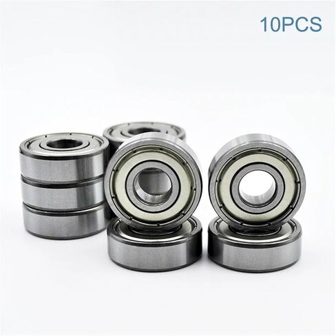 10pcs ABEC 5 606 607 608 609 625 626 627 628 ZZ 2Z Bearings Bore 5mm 6mm 7mm 8mm 9mm Roller Wheel Lubricated Sealed Bearing(609ZZ 9x24x7mm) in Saudi Arabia