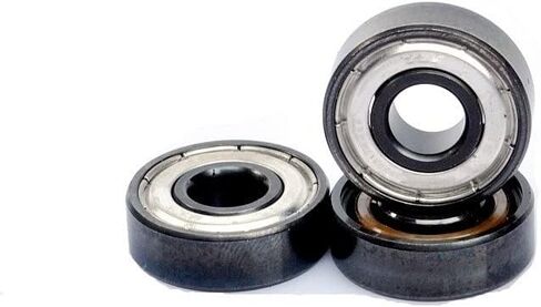 محامل 16pcs محامل سيراميك سوداء 8x22x7mm محامل التزلج على الجليد 7 كرات in Kuwait