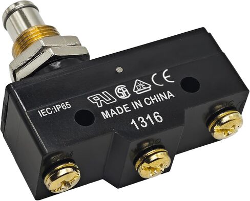 BE-2RQ1-A4 Plunger Micro Switch (Pack of 2) – 25A SPDT Limit Switch for Car Lift Power Units - Replacement for Honeywell BE2RQ1A4, Benwil 300282, Rotary Lift P461-2 in Saudi Arabia