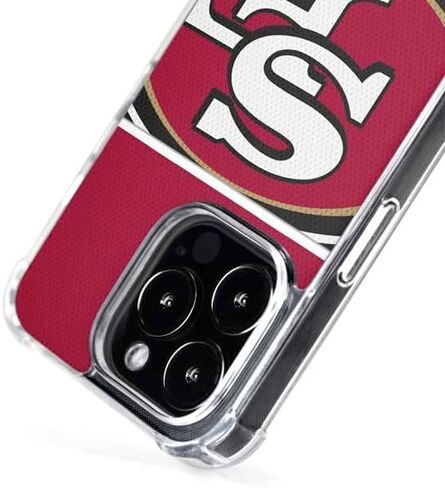 حالة Skinit Phone Case متوافقة مع Magsafe iPhone 16 Pro Max - NFL San Francisco 49ers Zone Design in Saudi Arabia