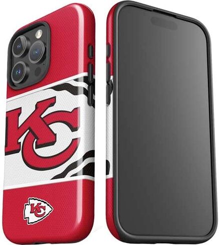 قضية الهاتف Skinit Impact متوافقة مع iPhone 16 Pro Max - تصميم NFL Kansas City Chief المرخص رسميًا in Saudi Arabia