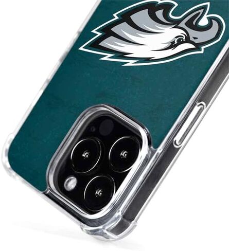 Skinit Phone Case Compatible with MagSafe iPhone 15 Pro Max - Officially Licensed NFL Philadelphia Eagles Distressed Design in Saudi Arabia