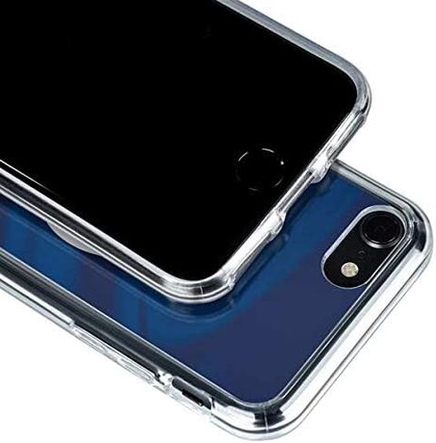 Skinit Clear Phone Case Compatible with iPhone SE (2nd & 3rd Gen) - Officially Licensed NFL Indianapolis Colts Design in Saudi Arabia