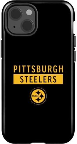 حالة هاتف Skinit Impact متوافقة مع iPhone 14 - تصميم NFL Pittsburgh Steelers المرخص رسميًا in Saudi Arabia