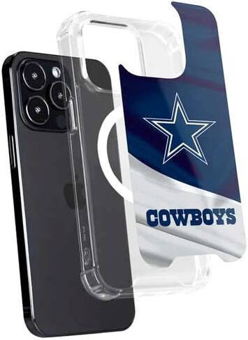 Skinit Phone Case Compatible with MagSafe iPhone 14 Pro Max - Officially Licensed NFL Dallas Cowboys Design in Saudi Arabia