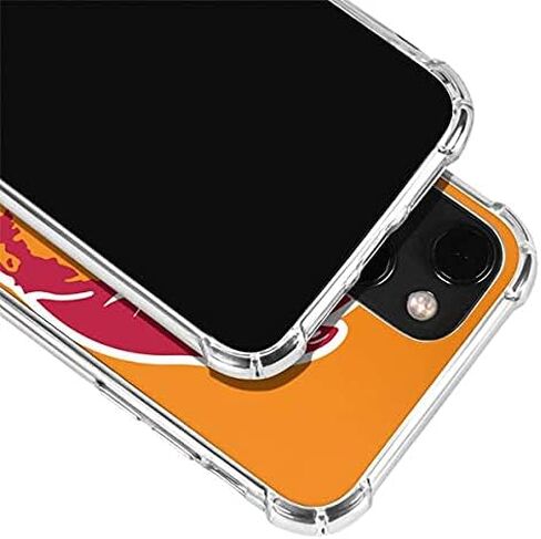 Skinit Clear Phone Case Compatible with iPhone 13 - Officially Licensed NFL Tampa Bay Buccaneers Retro Logo Design in Saudi Arabia