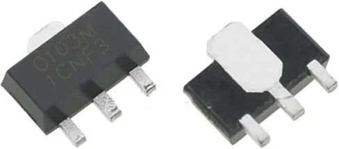 10PCS NCE0103M SOT-89 N-Channel 3A100V 1.5W 160mΩ FET in Saudi Arabia