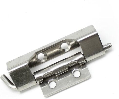 Hardware Accessories Spring Pin XJJ-283 Spring Mechanical Equipment Latch 304 Stainless Steel Hinge Hinge 1Pcs(Iron) in Saudi Arabia