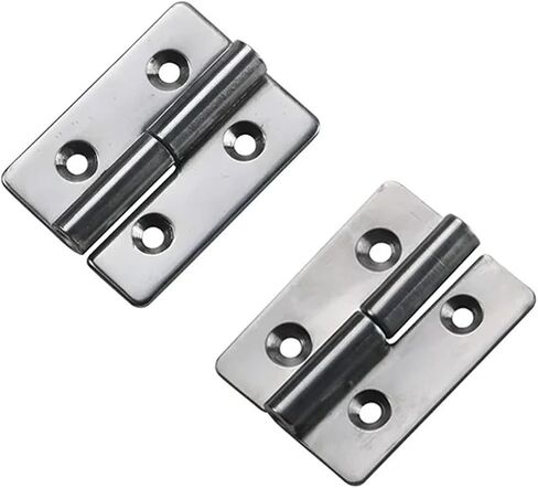 Detachable 1.5-Inch Stainless Steel Metal Door Hinge 1Pcs(Left) in Saudi Arabia