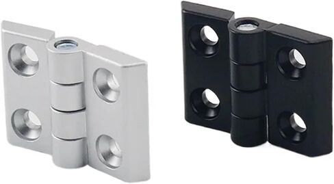 Aluminum Alloy Hardware Accessories Metal Hinges 1Pcs(Silver) in Saudi Arabia