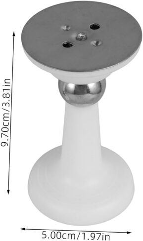 Pretyzoom 2pcs RV Door Hold Hook Silicone Door Catch for Camper يمنع البطولات الاربع العرضية للتصميم الأسود للحمام RV السلامة الداخلية in Kuwait