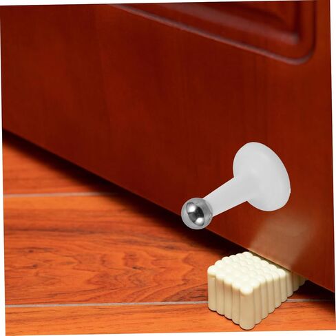 Pretyzoom 2pcs RV Door Hold Hook Silicone Door Catch for Camper يمنع البطولات الاربع العرضية للتصميم الأسود للحمام RV السلامة الداخلية in Kuwait