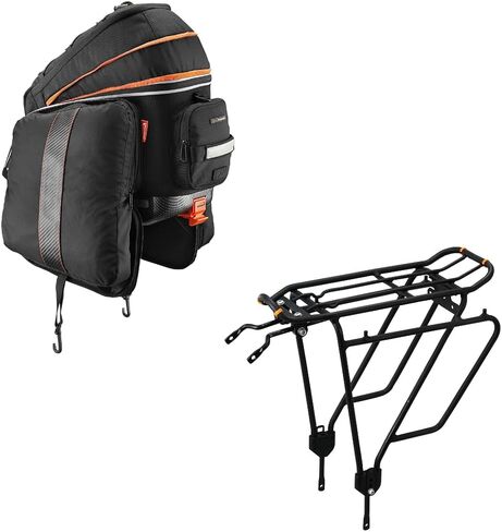 Ibera Pakrak Touring Bicycle Seatpost/Disc/Non/Disc Rack وحقيبة الإفراج السريع in Kuwait