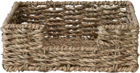 Creative Co-Op Hand-Woven Seagrass Napkin Holder, Natural in Saudi Arabia