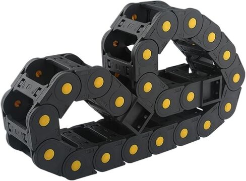 Cable Drag Chain Wire 20x25 20x38 20x40 20x50mm 20x57 L1000mm Closed Bridge Nylon Cable Track Tank Drag Chain of Engraving Machine Tool Accessories Wire Drag Chain(100mm,20X77MM_BRIDGE TYPE) in Saudi Arabia