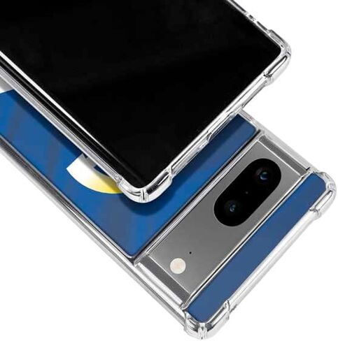 Skinit Clear Phone Case Compatible with Google Pixel 7a - Officially Licensed NFL Los Angeles Rams Design in Saudi Arabia