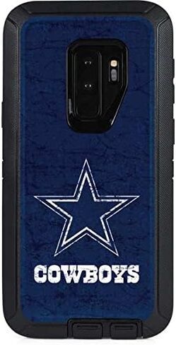 Skinit Skinit Skin Compatible مع Otterbox Defender Galaxy S9 Plus - NFL Dallas Cowboys مرخص رسميًا in Saudi Arabia