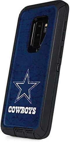 Skinit Skinit Skin Compatible مع Otterbox Defender Galaxy S9 Plus - NFL Dallas Cowboys مرخص رسميًا in Saudi Arabia