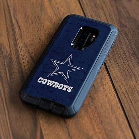 Skinit Skinit Skin Compatible مع Otterbox Defender Galaxy S9 Plus - NFL Dallas Cowboys مرخص رسميًا in Saudi Arabia