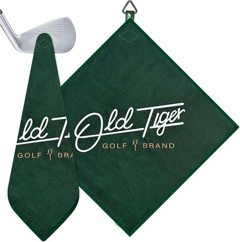 Swig Sip Premium Magnetic Golf Towel - Fast Drying, Easy Clean, Soft Waffle Weave Towel for Men & Women - 18x18inches,with Magnet for Golf Carts & Clubs - Ideal for Golfers in Kuwait