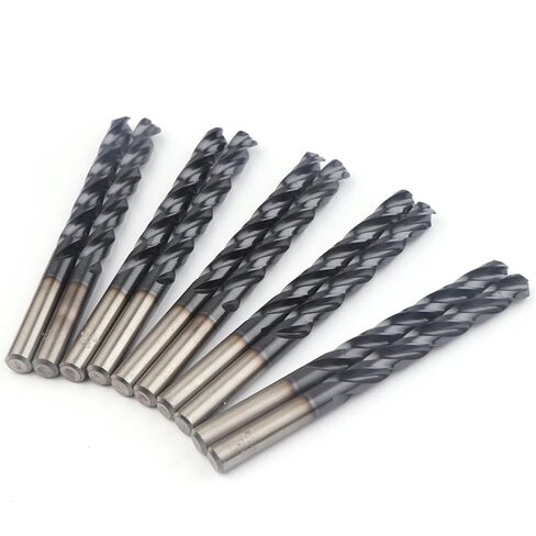 3mm-12.5mm M35 3 Flutes Twist Drill Bit for Stainless Steel(3/4/5/6/7/8/9/10/11/12.5mm) 10Pcs(Size:9mm 10pc) in Kuwait