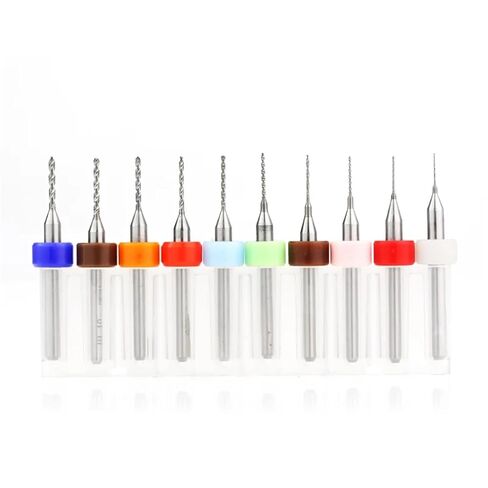 0.6-1.5mm Mini Drill Bit Set 1/8INCH 10Pcs(Color:PCB 1.3mm 10pcs) in Kuwait