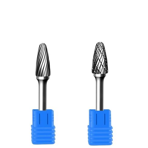 Rotary File Point Burr Die Grinder Abrasive Tools Drill Milling Metal Bit 1Pcs(Color:F0618M06) in Kuwait