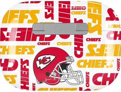 Skinit Decal Audio Skin Compatible with Apple AirPods Pro - Officially Licensed NFL Kansas City Chiefs Design in Saudi Arabia