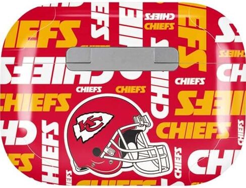 Skinit Decal Audio Skin Compatible with Apple AirPods Pro - Officially Licensed NFL Kansas City Chiefs Design in Saudi Arabia