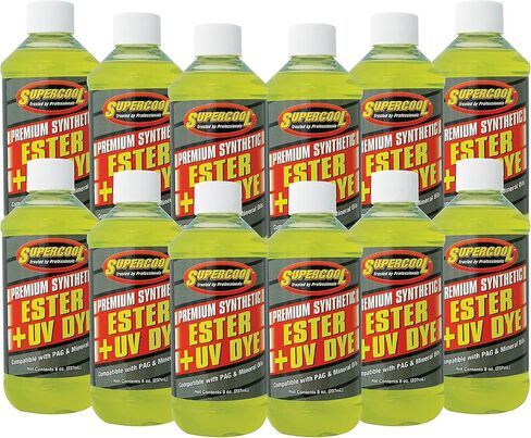 TSI Supercool A/C Comp Ester Lube, 8 Oz, yellow (E8) in Saudi Arabia
