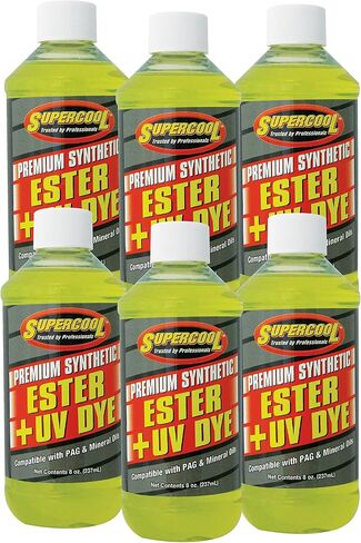 TSI Supercool A/C Comp Ester Lube, 8 Oz, yellow (E8) in Saudi Arabia