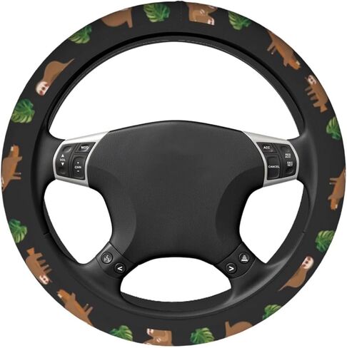 Butterfly Steering Wheel Cover Purple Steering Wheel Cover Purple Car Accessories Universal 15 inch Steering Wheel Covers Women's Anti-Slip Breathable Heat Resistant Wheel Cover Protector in Kuwait