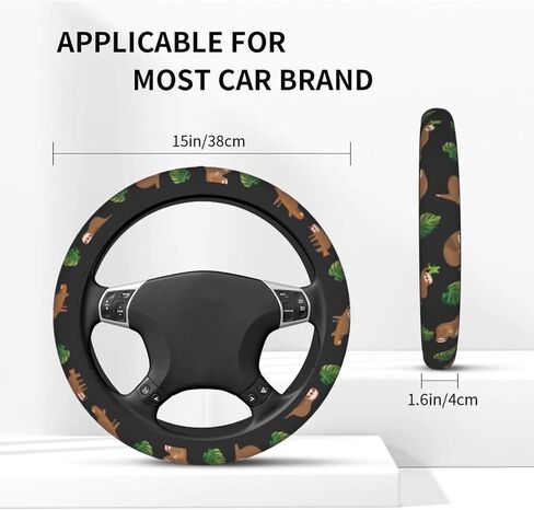 Butterfly Steering Wheel Cover Purple Steering Wheel Cover Purple Car Accessories Universal 15 inch Steering Wheel Covers Women's Anti-Slip Breathable Heat Resistant Wheel Cover Protector in Kuwait