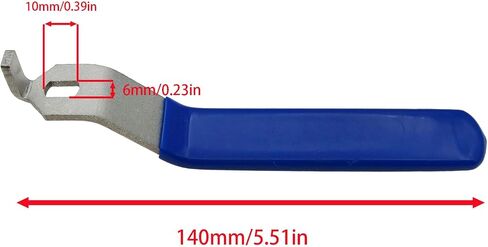 1 PCS Ball Valve Handle DN25 Blue Lever Handle Ball Valve for Outdoor Faucet Particle Service Service فوهة مع Nut (Hole: 6x10mm) (DN25) in Saudi Arabia