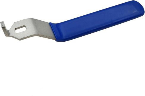 1 PCS Ball Valve Handle DN25 Blue Lever Handle Ball Valve for Outdoor Faucet Particle Service Service فوهة مع Nut (Hole: 6x10mm) (DN25) in Saudi Arabia