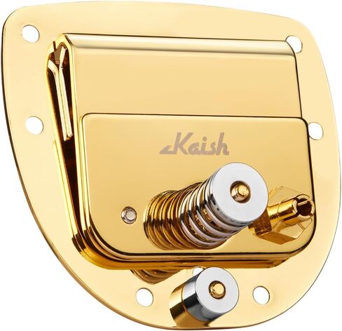 Kaish electric Guitar Guitar Tremolo Assembly Tremolo Bridge vibrato tailpiece with reasolo Arm for Jaguar/Jazzmaster with button button chrome in Kuwait