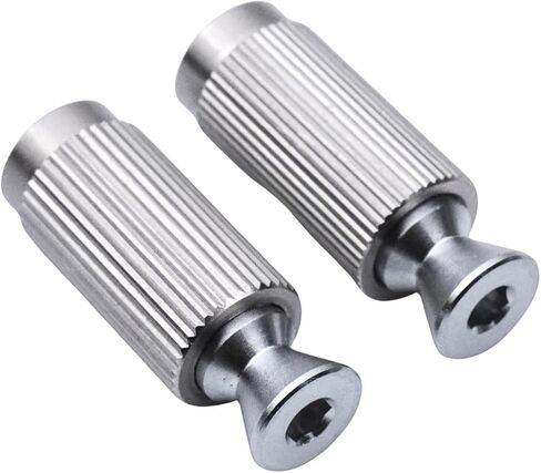 Tremolo Bridge Studs & Anchors Bridge Posts, Pure Steel Stainless Mounting Bolt Screw Inserts with 7mm Post Studs Black for Floyd Rose Electric Guitar Tremolo System Bridge in Kuwait