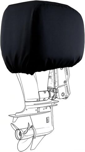 Boat Marine Outboard Engine Cover for Mercury Yamaha Honda 100 115 150 HP Heavy Duty Hood Motor Cowling Lightweight Protector in Saudi Arabia