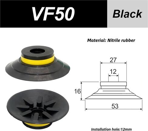 VF Manipulator Vacuum Cup Cup VF15/20/20/40/40/50 الملحقات الصناعية 1PCs (1-8M-3) in Kuwait